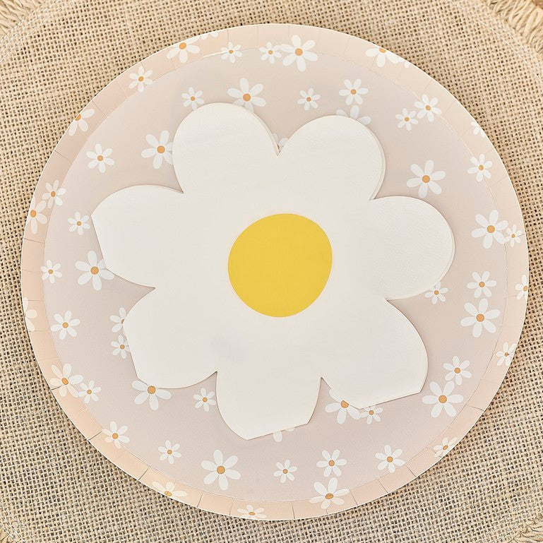 Daisy Paper Napkins - Pack of 16