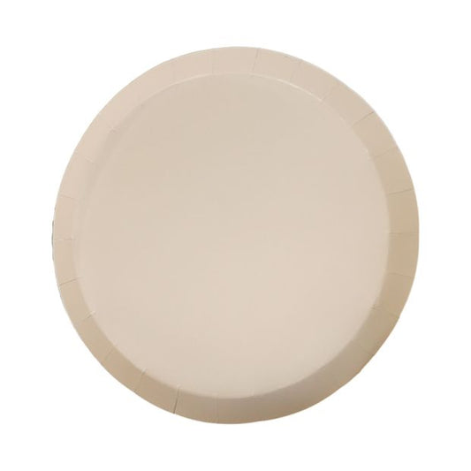 White Sand Small Paper Plates - Pack of 20
