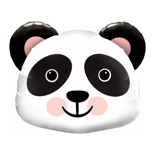 Jumbo Panda Head Shape Foil Balloon