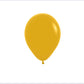Fashion Mustard 12cm Mini Balloon