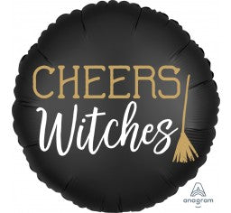 Halloween Witch Please | Cheers Witches 2 Sided Foil Balloon