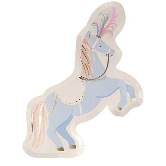 Circus Stallion Plates - Pack of 8