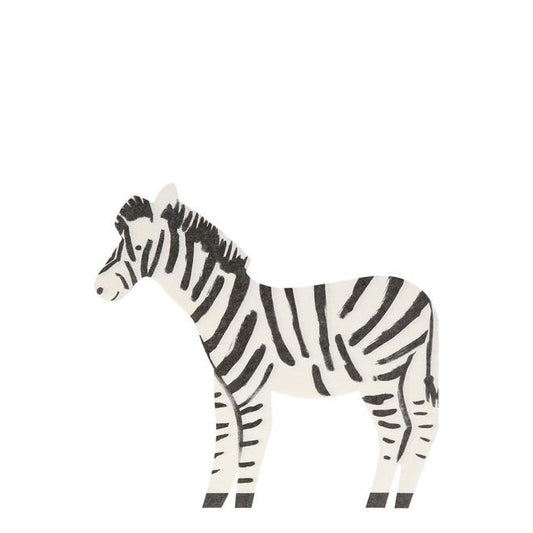 Safari Zebra Napkins - Pack of 20