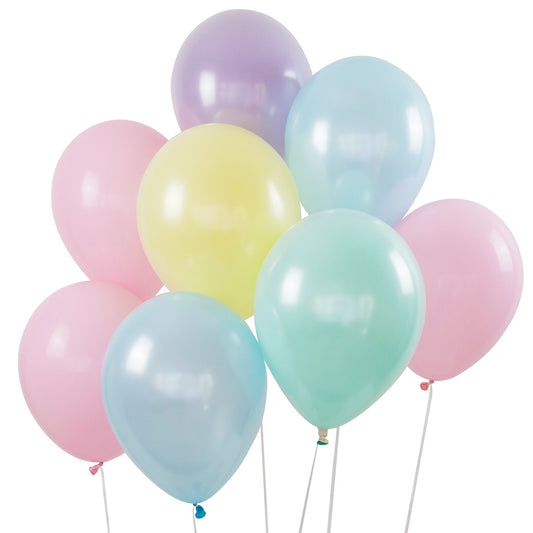 Pastel Balloon Bouquet - Pack of 8