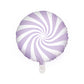Candy Swirl Balloon - Lilac