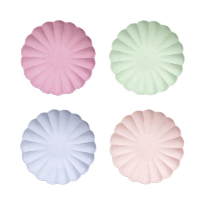 Mint Sorbet Small Eco Plates - Pack of 8