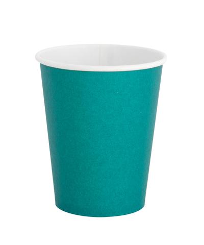 Forest Green Paper Cups - Pack of 8