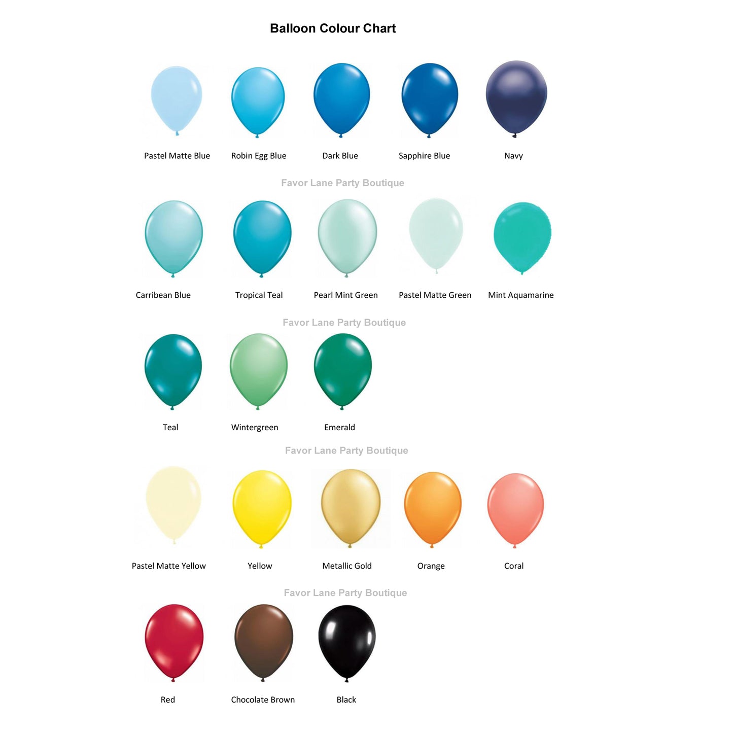 3Mtr DIY Balloon Garland Kit - Custom Colours