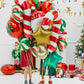 Glossy Foil Candy Cane Balloon