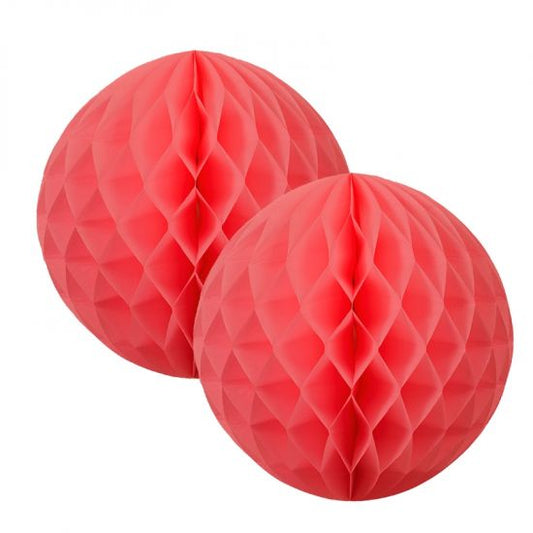 Honeycomb Ball - Coral