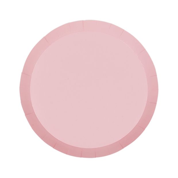 Classic Pastel Pink Small Plates - Pack of 10