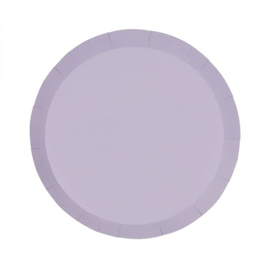 Classic Pastel Lilac Small Plates - Pack of 20