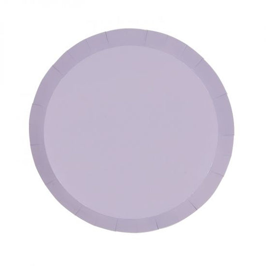 Classic Pastel Lilac Small Plates - Pack of 20