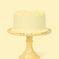 Melamine Bespoke Cake Stand Large- Daisy Yellow PRE ORDER ONLY Late June Arrival