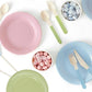 Pastel Love Wooden Cutlery - Pack of 18