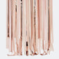 Pink + Rose Gold Party Streamers Backdrop