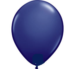 Navy Blue 12cm Mini Balloon