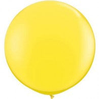Jumbo Round Balloon - Yellow