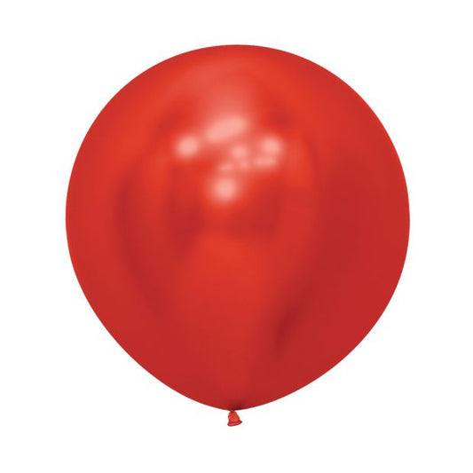 60cm Reflex Red Round Balloon