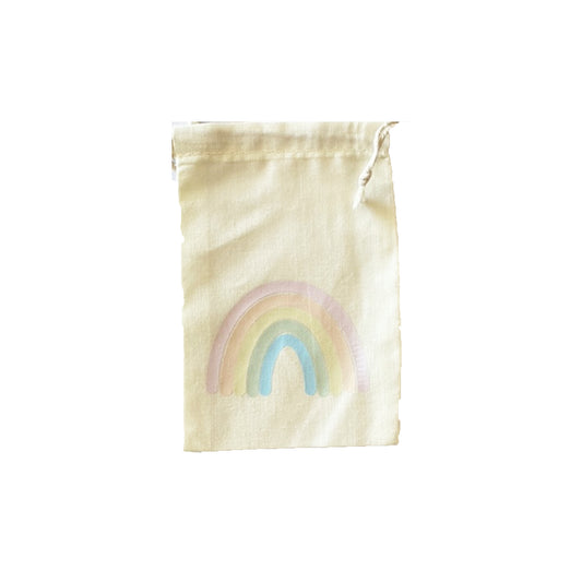 Calico Party Favour Bag - Pastel Rainbow