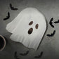 Halloween Ghost Fringe Paper Napkins 16pk