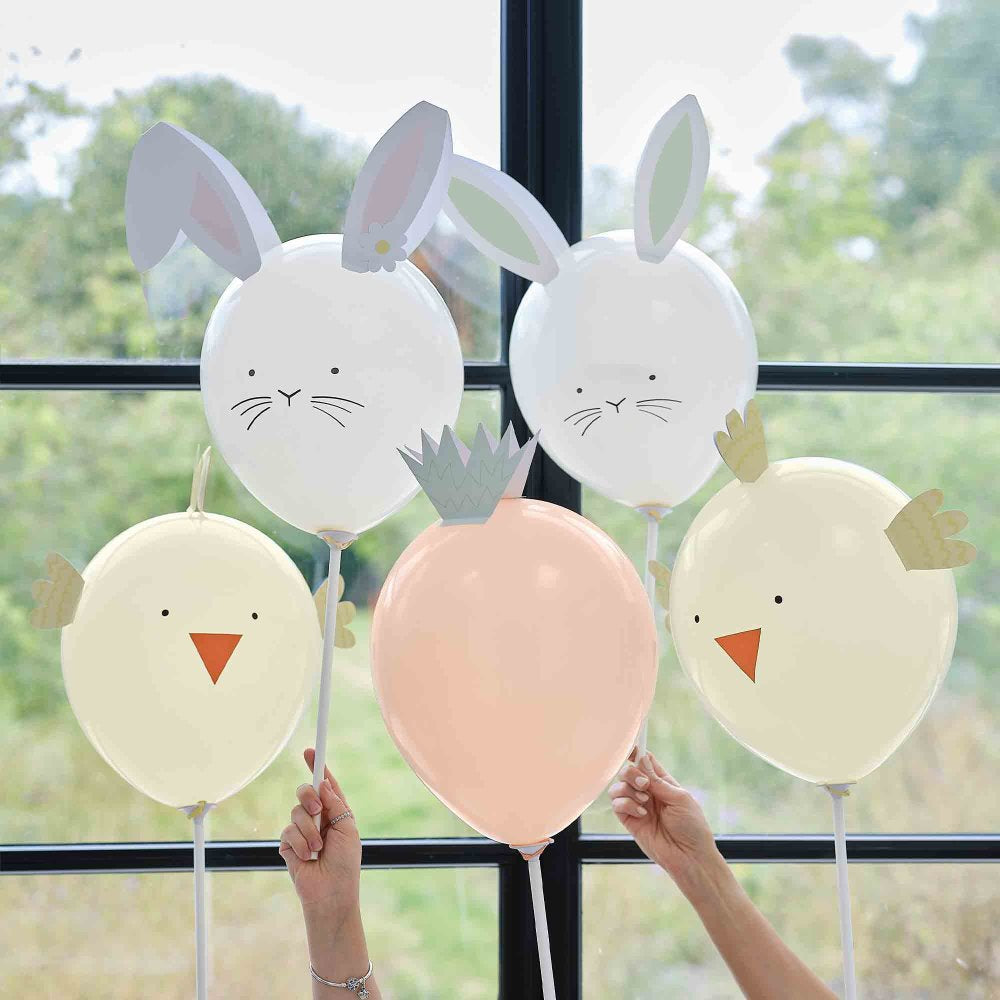 Easter Character Balloon Bundle - Set of 5