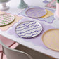 Pastel Wave Paper Plates - Pack of 8