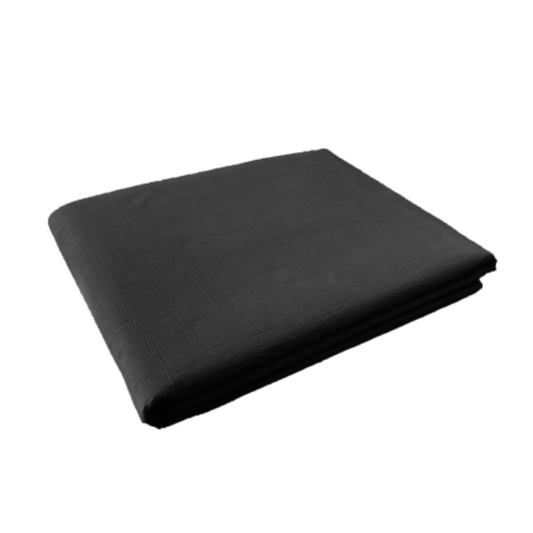 Eco Friendly Paper Luxe Rectangle Tablecover - Black