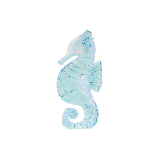 Seahorse Napkins - Pack of 16