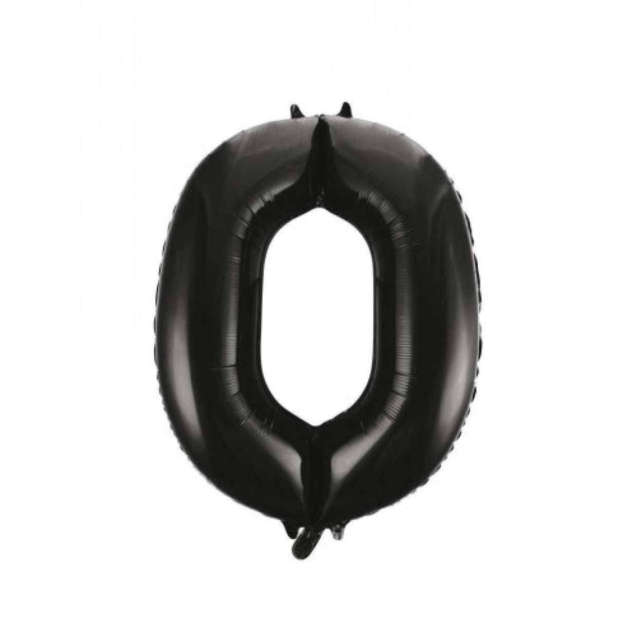 Black 86cm Number 0 Balloon