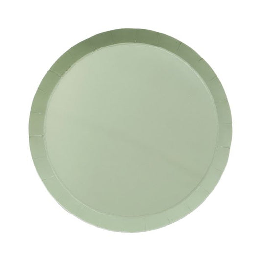 Eucalyptus Small Paper Plates - Pack of 10
