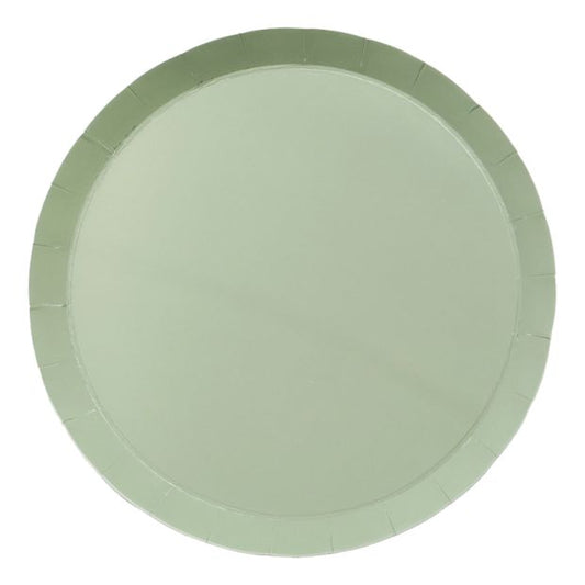 Eucalyptus Paper Dinner Plates