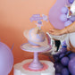 Melamine Bespoke Cake Stand Large - Lilac