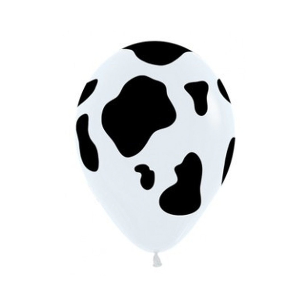 30cm Cow Print Balloon
