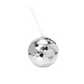Disco Ball Reusable Cup with Straw - Silver