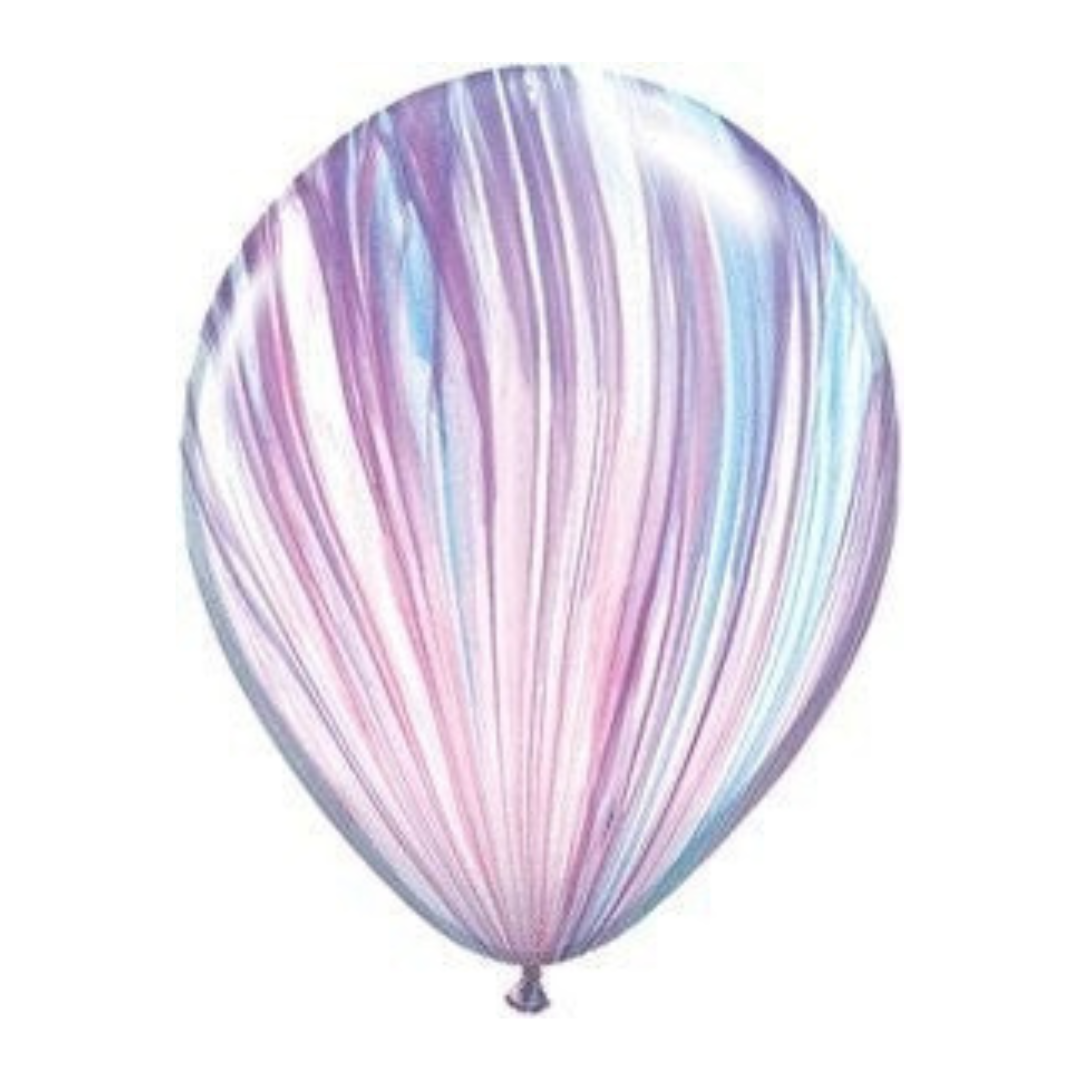 Pink + Lilac Swirl Balloon