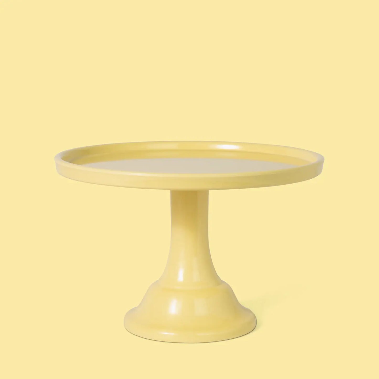 Melamine Bespoke Cake Stand Small - Daisy Yellow PRE ORDER ONLY Late June Arrival