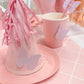 Classic Pastel Pink Paper Cups - 10 Pk