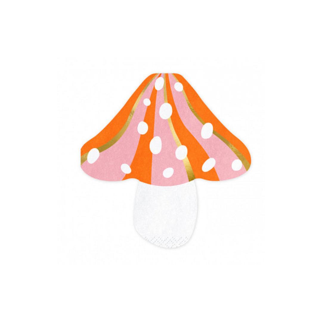 Mushroom | Toadstool Napkins 20pk