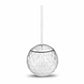 Disco Ball Reusable Cup with Straw - Silver