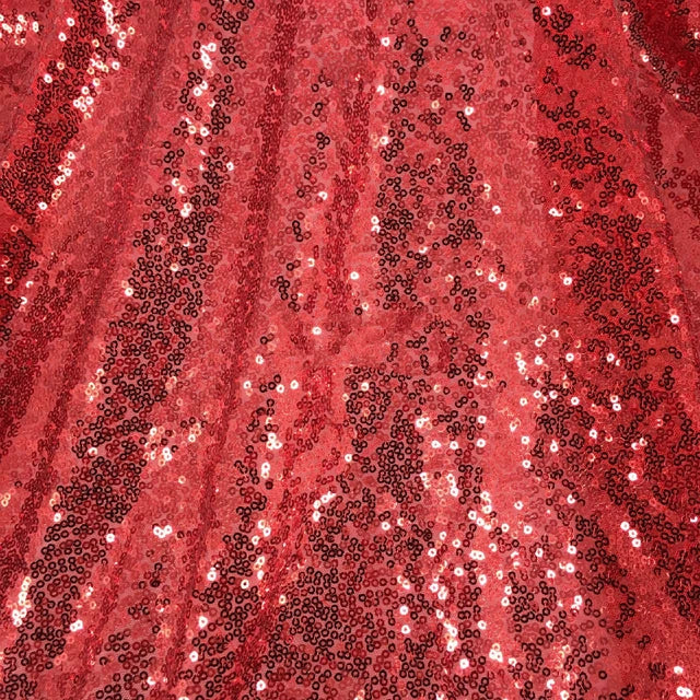 Rectangle Sequin Tablecloth- Red