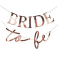 Rose Gold Bride to Be Bunting