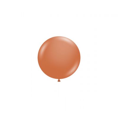 Burnt Orange 12cm Mini Balloon