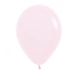 Matte Pastel Pink 12cm Mini Balloon