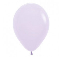Matte Pastel Lilac 12cm Mini Balloon