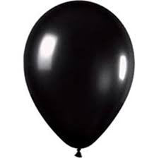 30cm Black Balloon