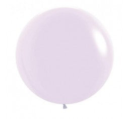 60cm Round Balloon - Matte Pastel Lilac