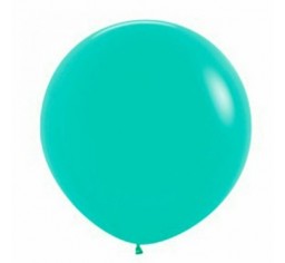 90cm Jumbo Round Balloon - Mint Aquamarine