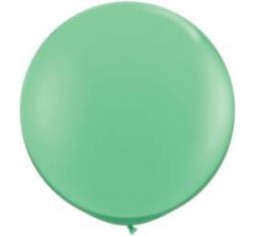 90cm Jumbo Round Balloon -Wintergreen