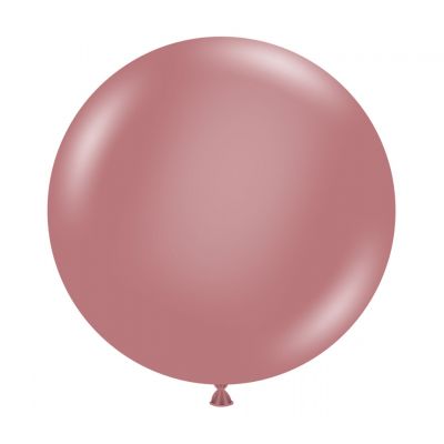 90cm Jumbo Round Balloon - Canyon Rose